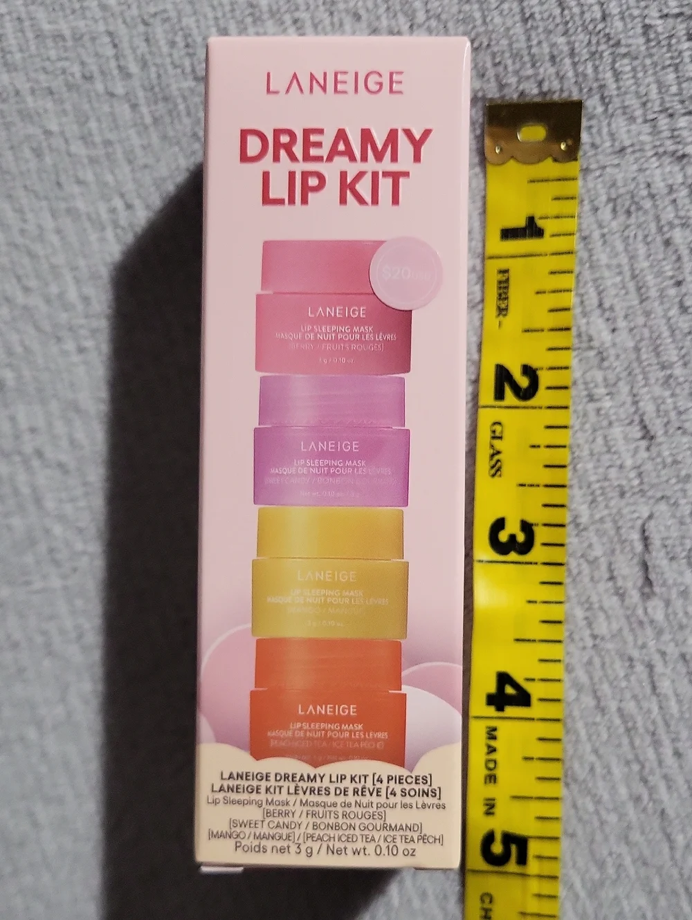 NIB Two Laneige Dreamy Lip Sleeping Masks ~ Sweet Candy & Berry